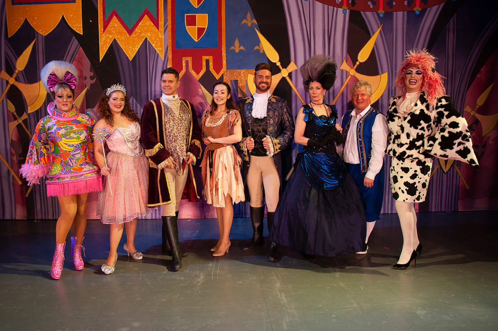 theatre pictures pantomime cinderella principals al macphee the modest photographer