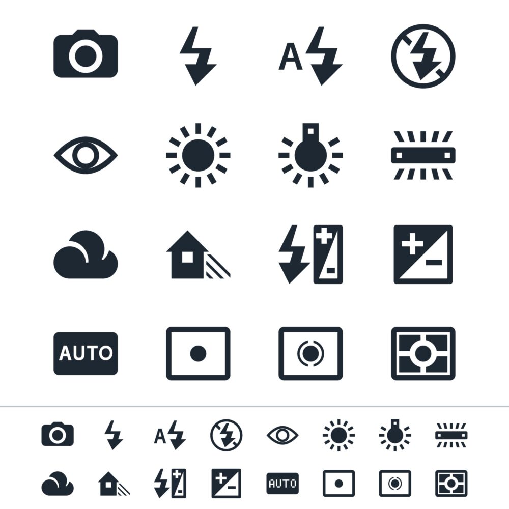 know your camera menu icons