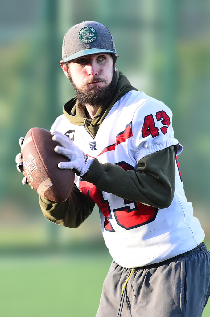 so you want to be an american football photographer torbay trojans practise ahead of super bowl 2023